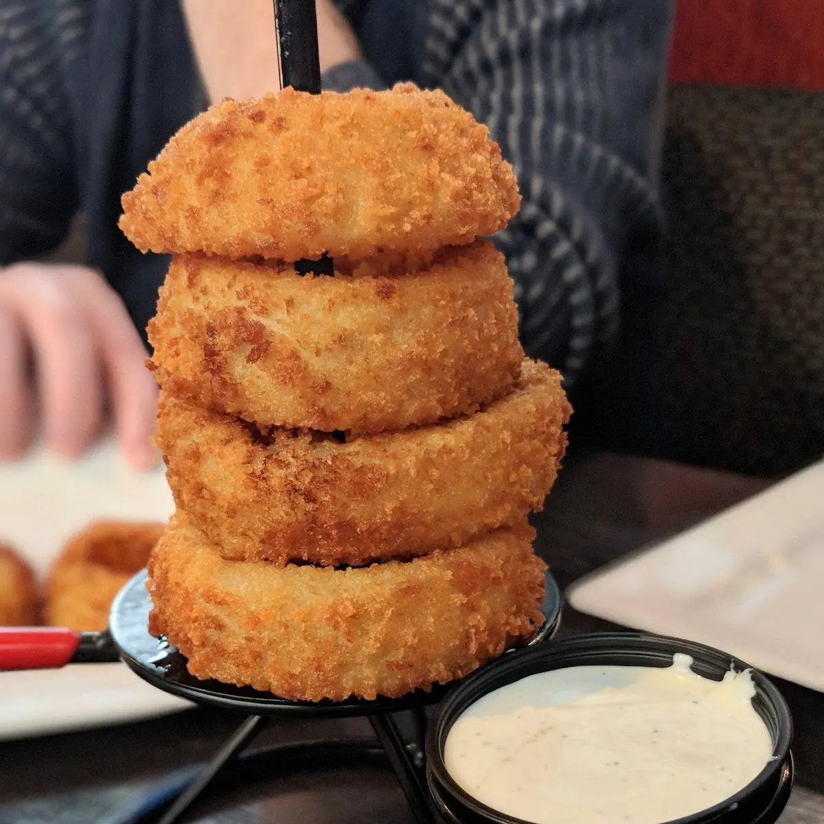 Towering Onion Rings