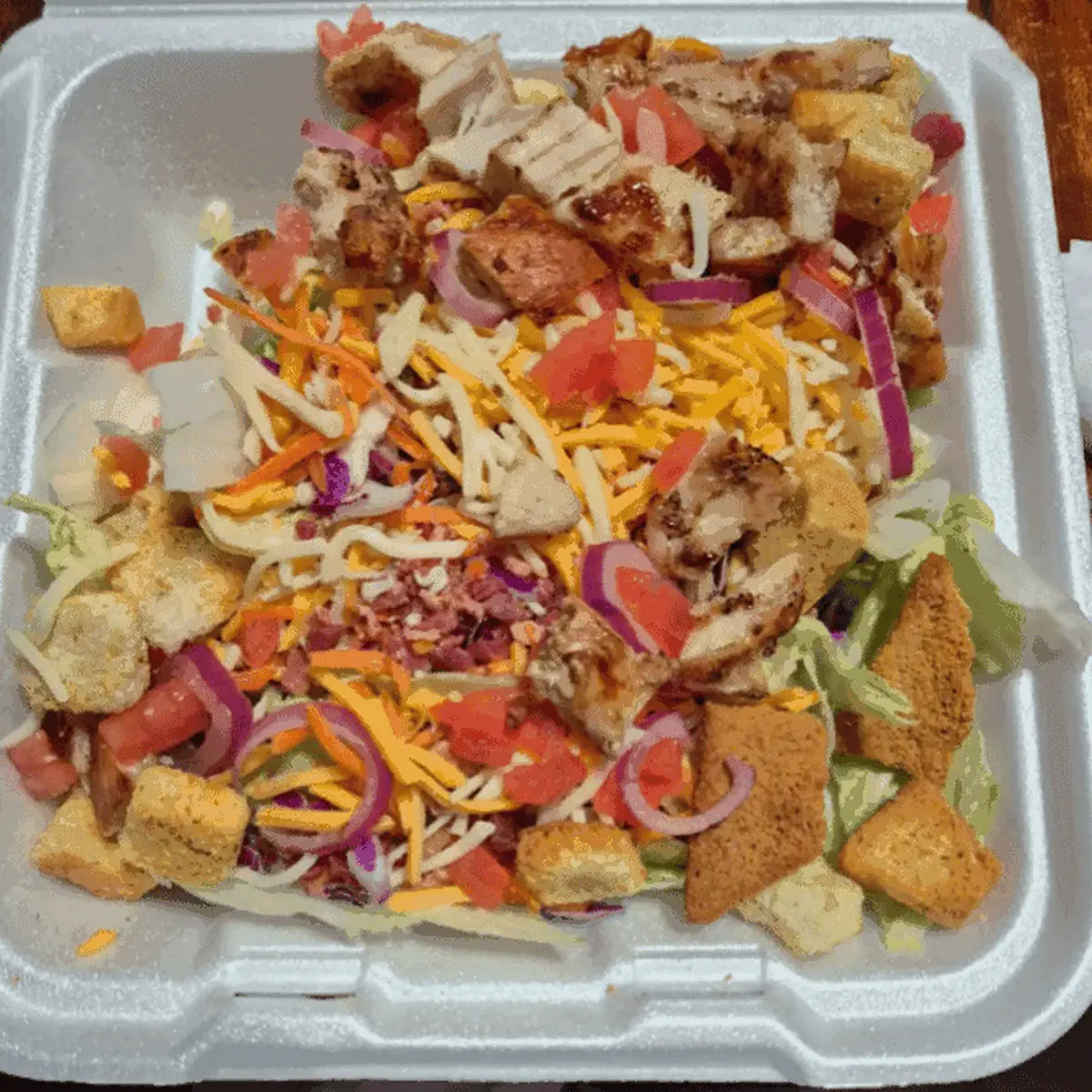 House Salad w Chicken