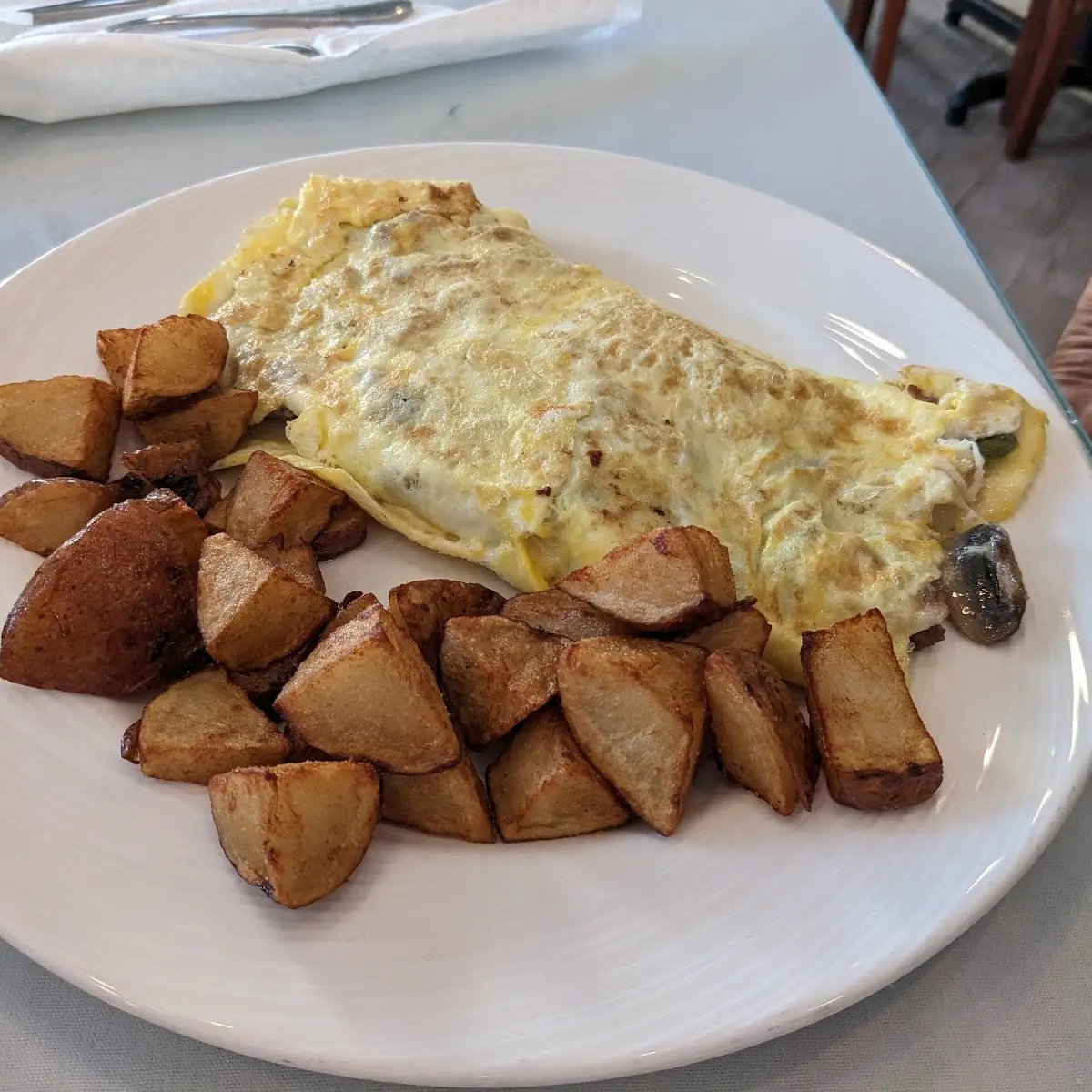 Steak and Cheese Omelette