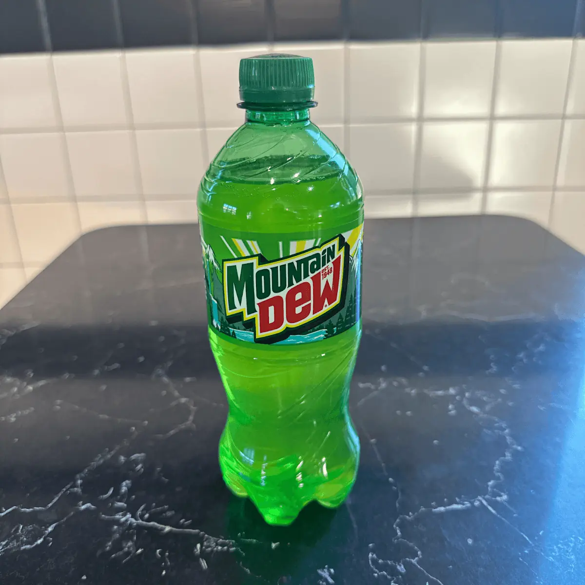 Mountain Dew 20 Oz Bottle