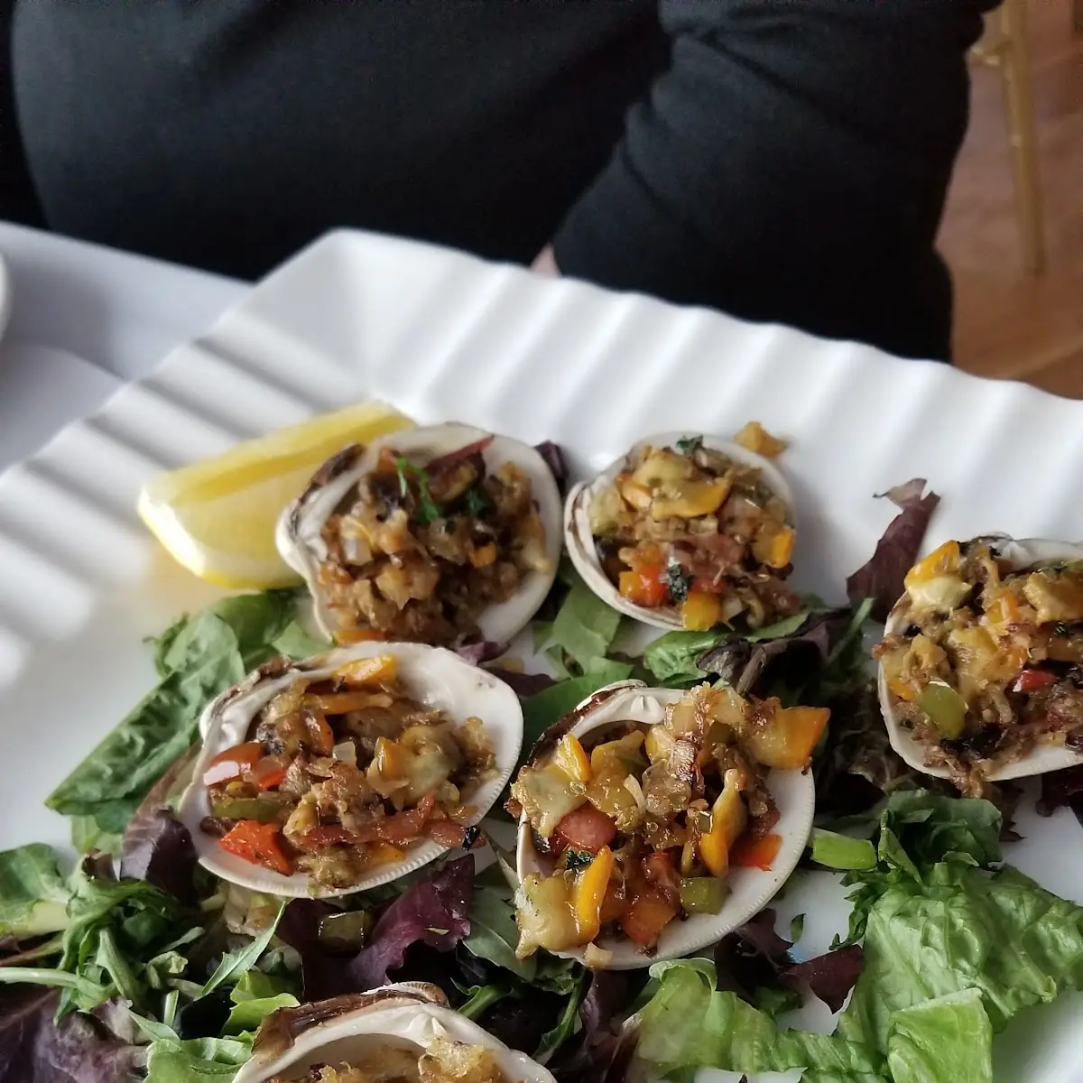 Scallops Rockefeller
