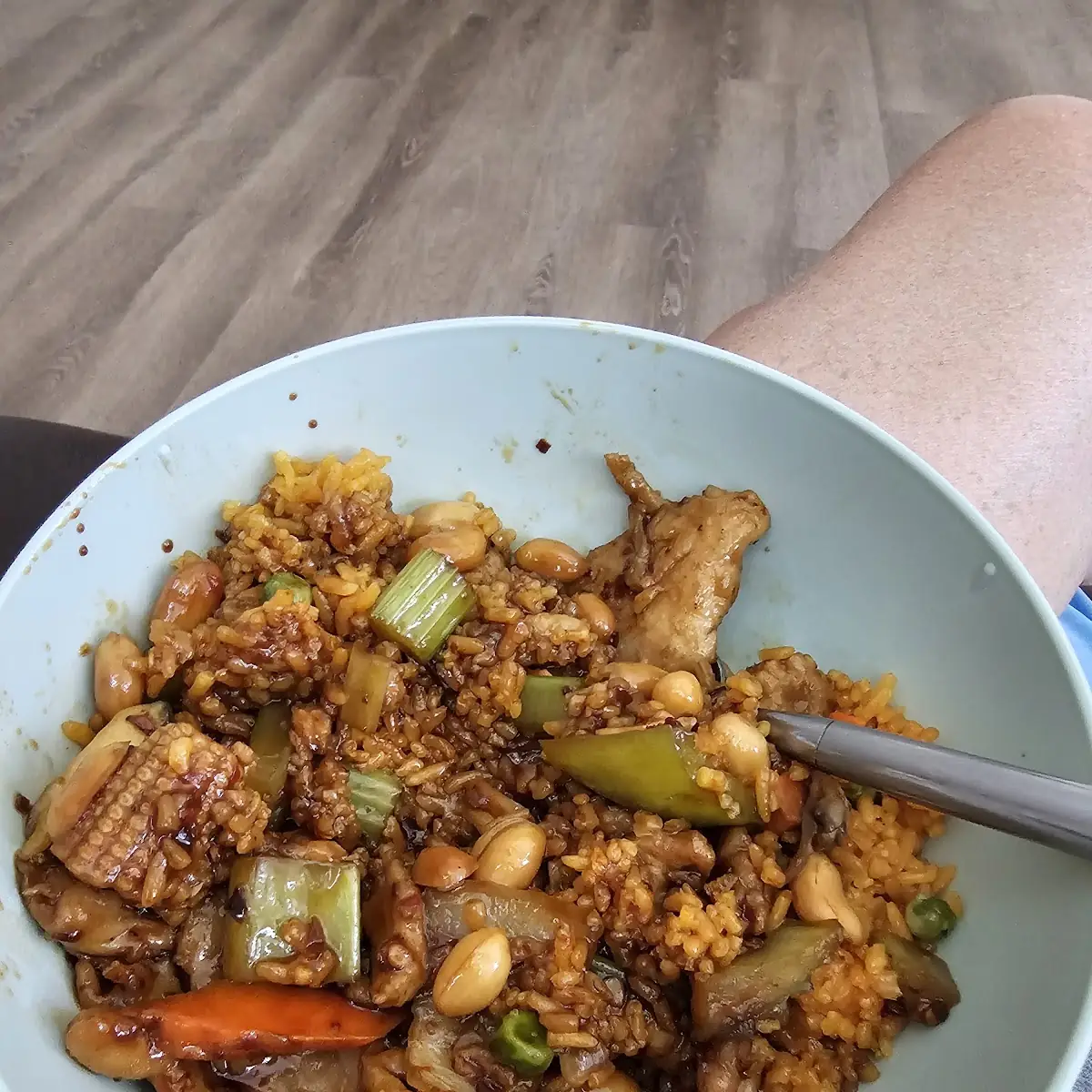 Kung Pao Chicken Fried Rice