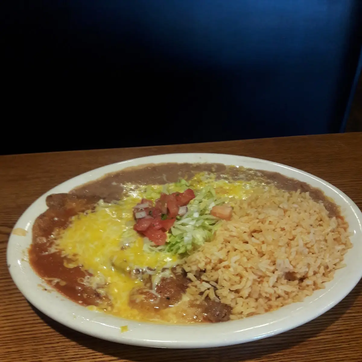 Bean Rice & Cheese Burrito