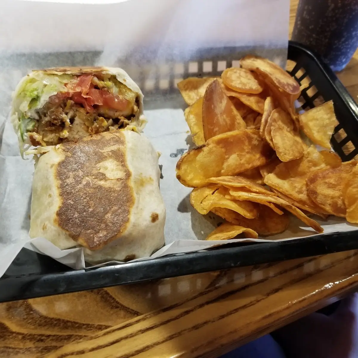 Crispy Chicken Wrap