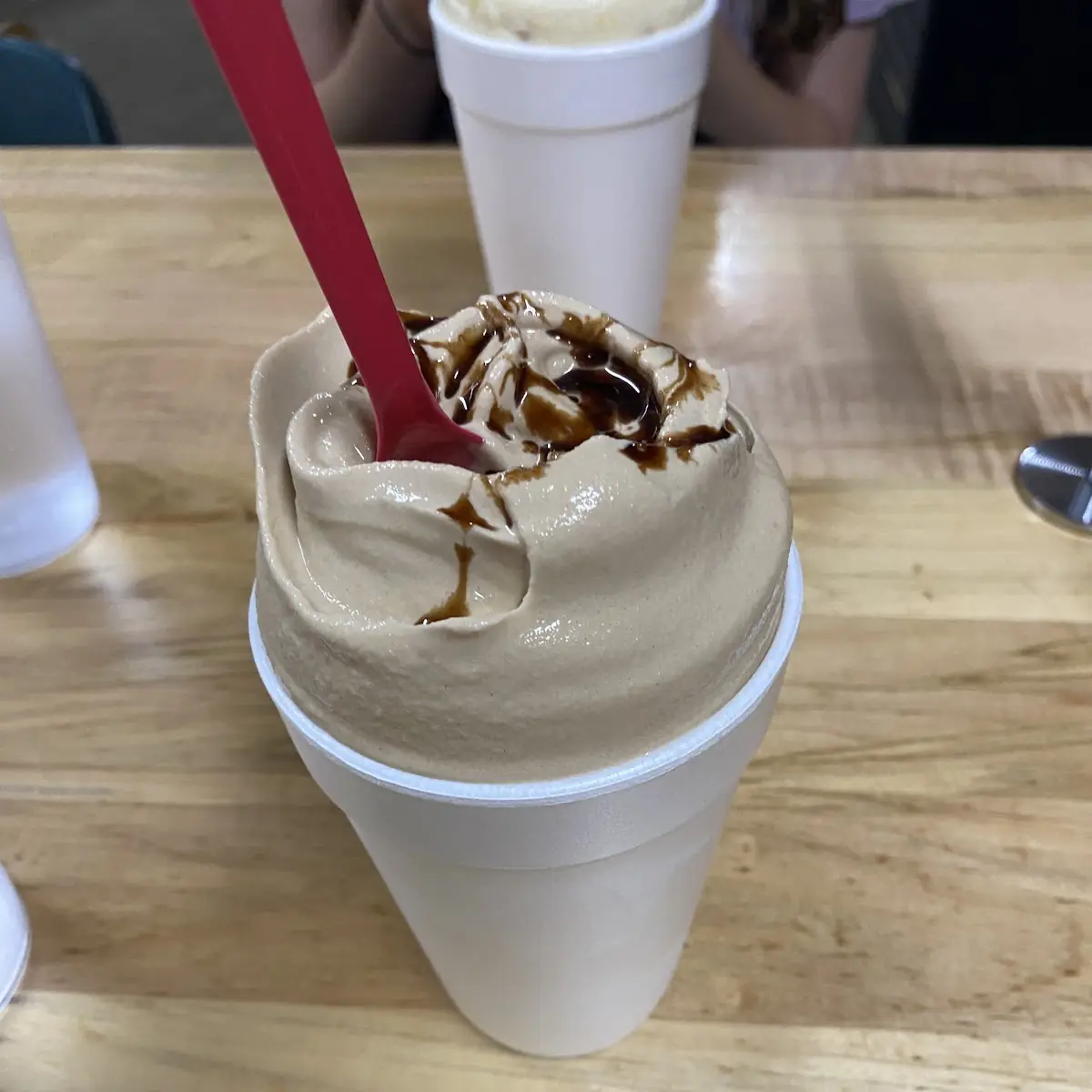 Chocolate Milkshake with Marshmallows