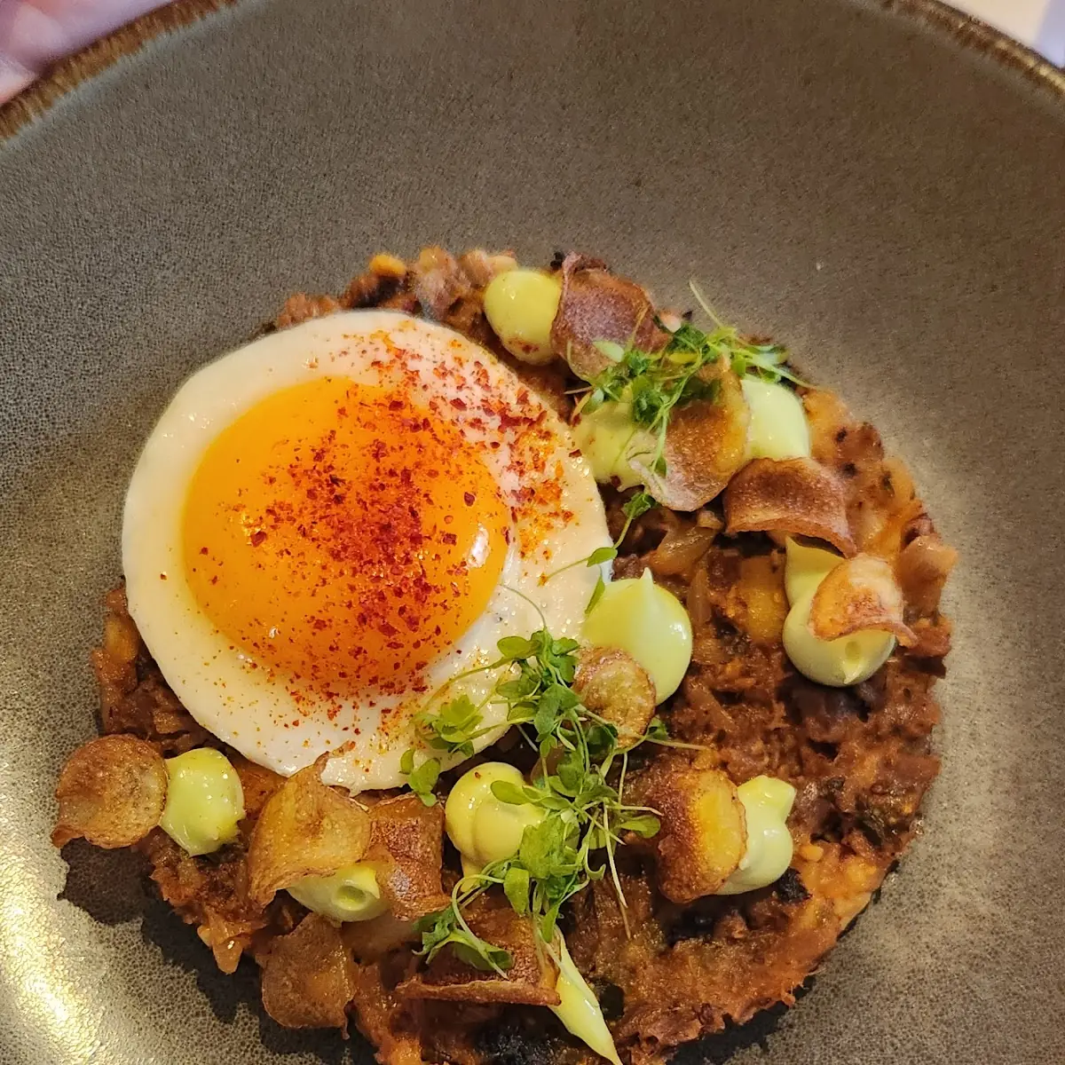 Duck Confit Hash Browns