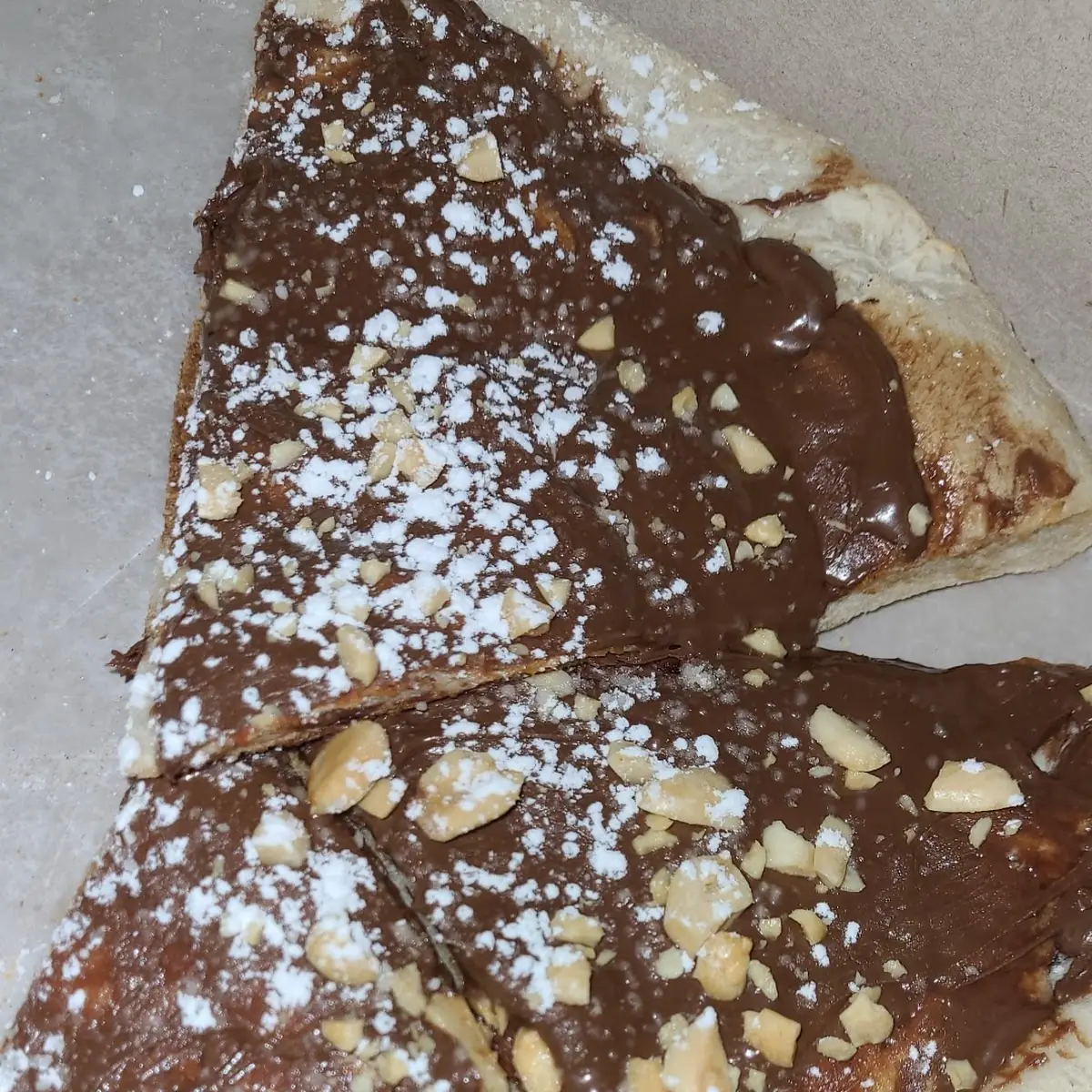 Dessert Pizza Nutella Pizza