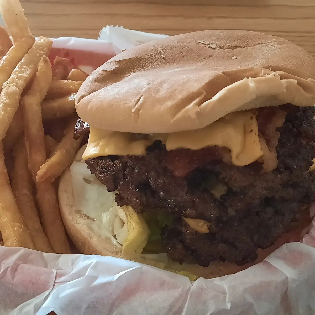Double Bacon Cheeseburger