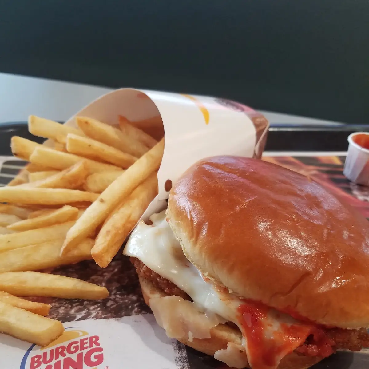 Crispy Chicken Parmesan Sandwich