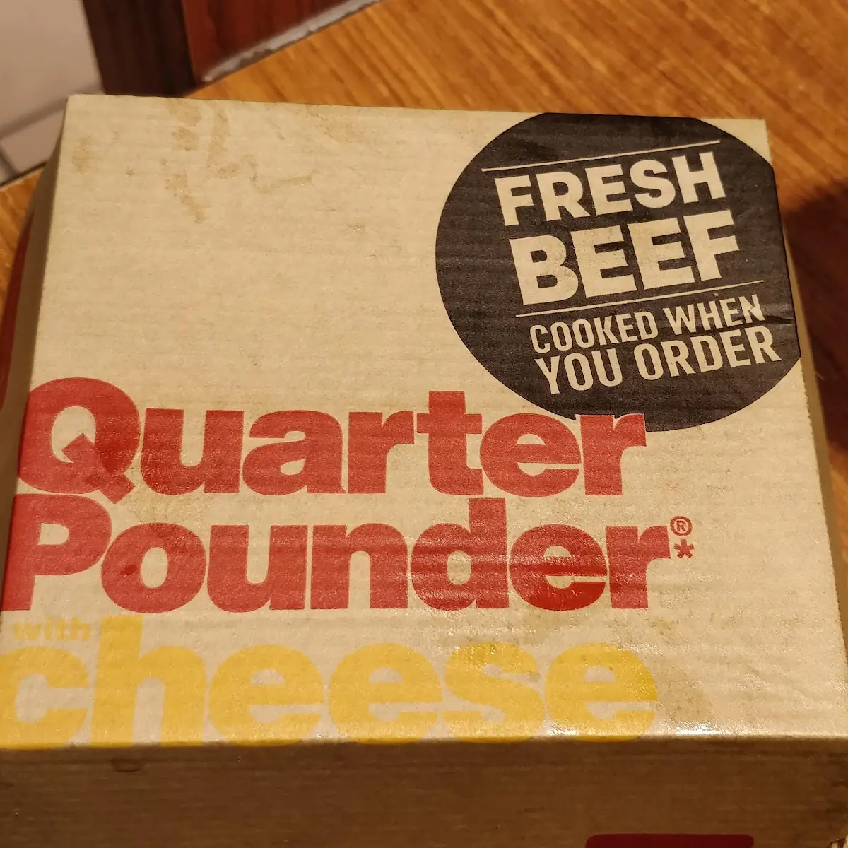 One Quarter Pounder Cheese Royal Cheese