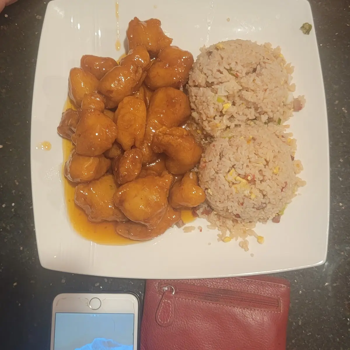 Lemon Chicken Lunch Plate
