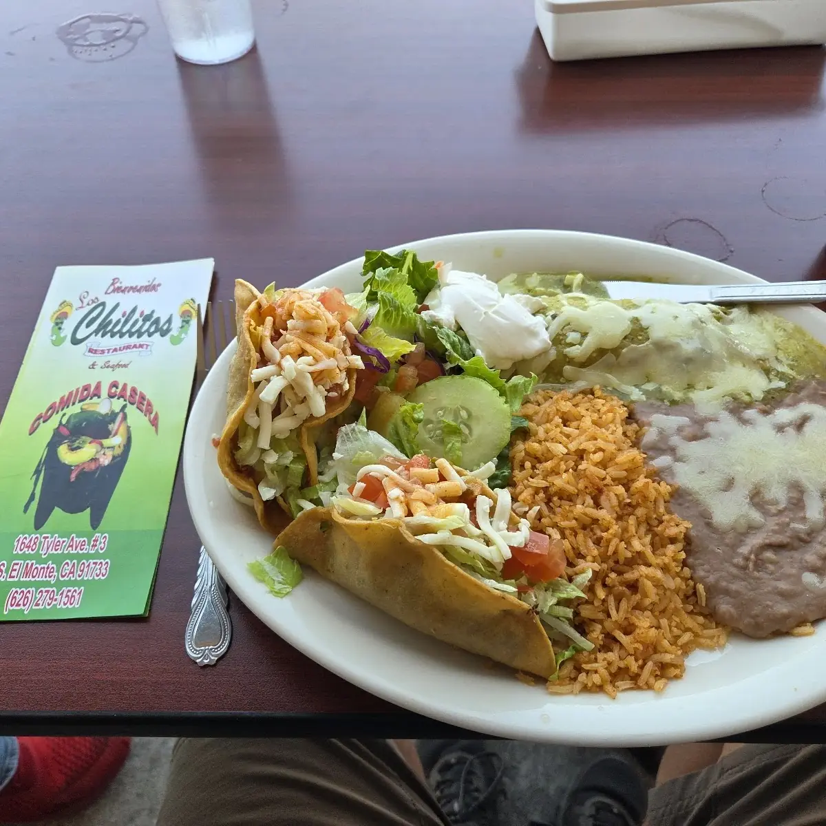 One Chicken Enchilada