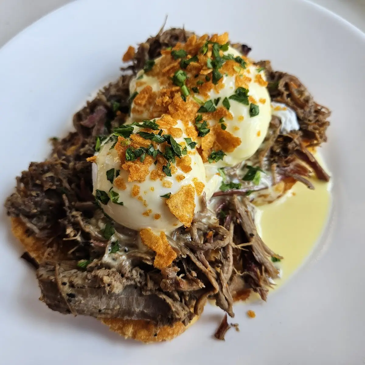 Smoked Brisket Benedict