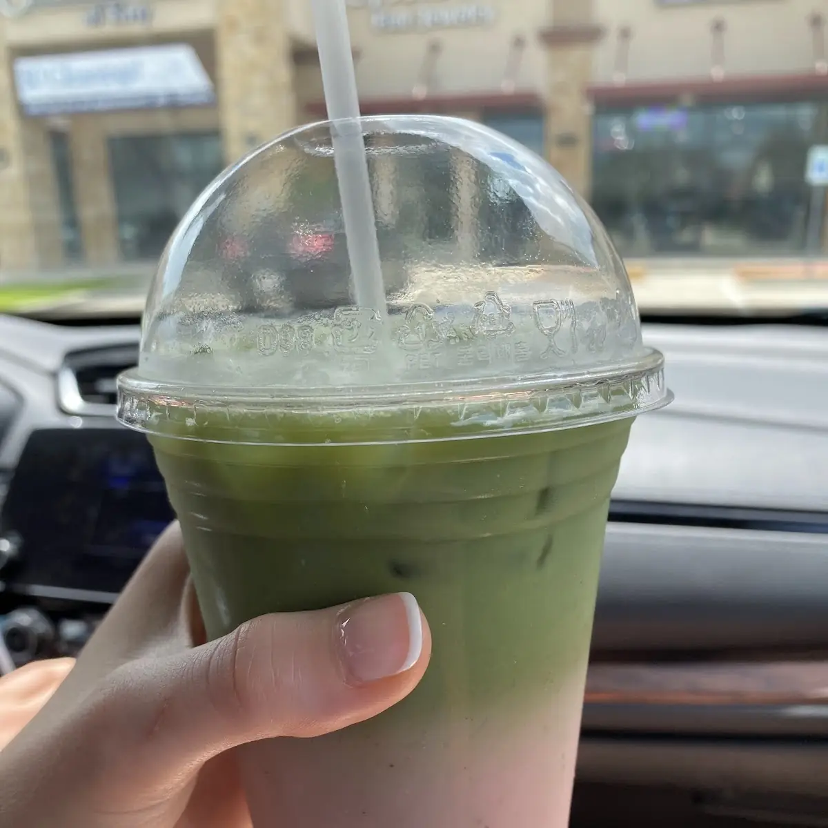 Iced Strawberry Matcha Latte