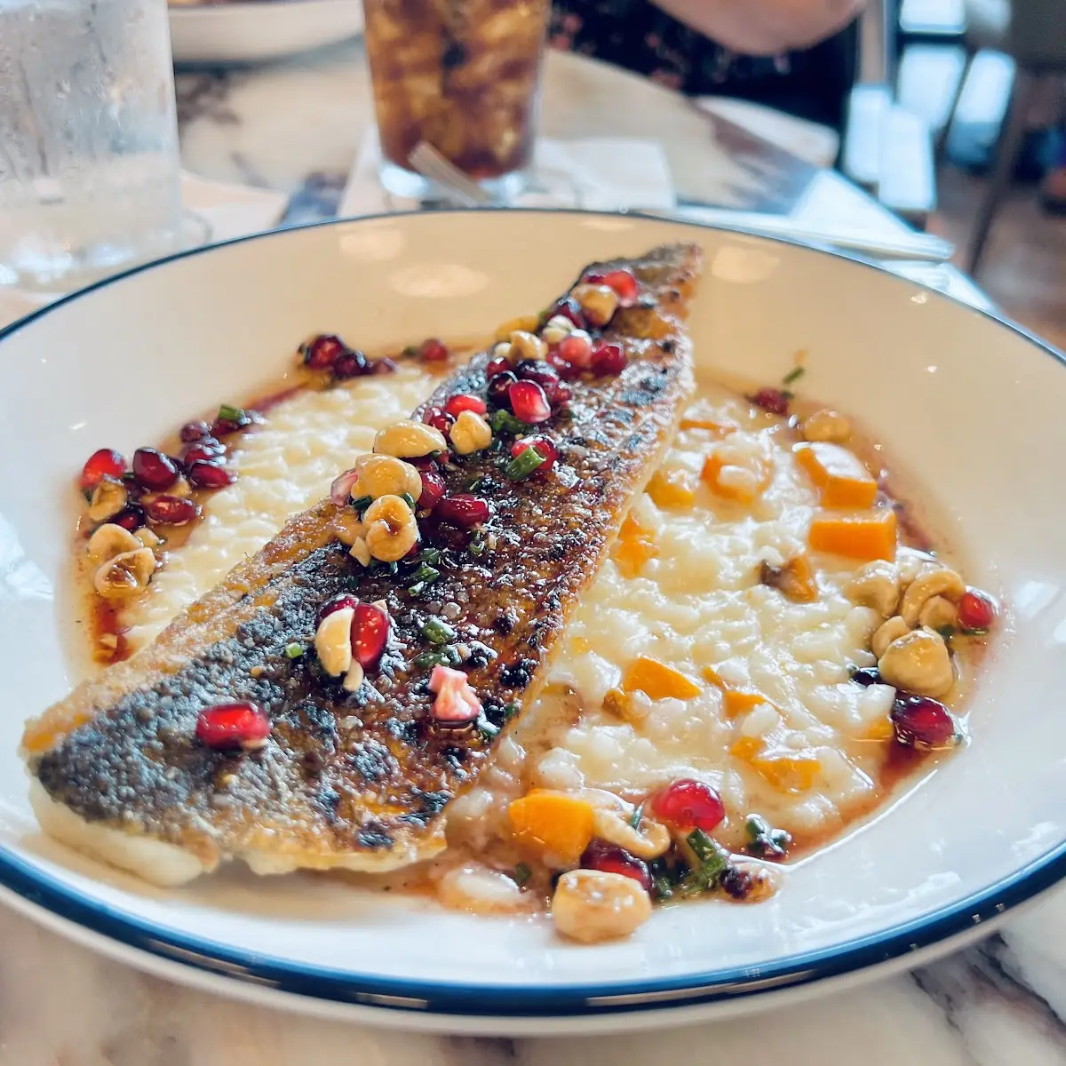 Charcoal Grilled Loup De Mer