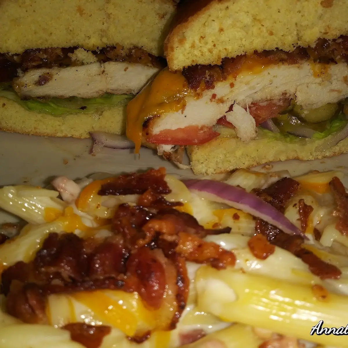 4 Cheese Bacon Mac N Cheese