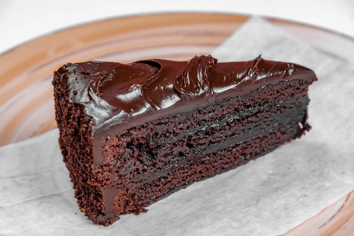 Chocolate Cake Slice
