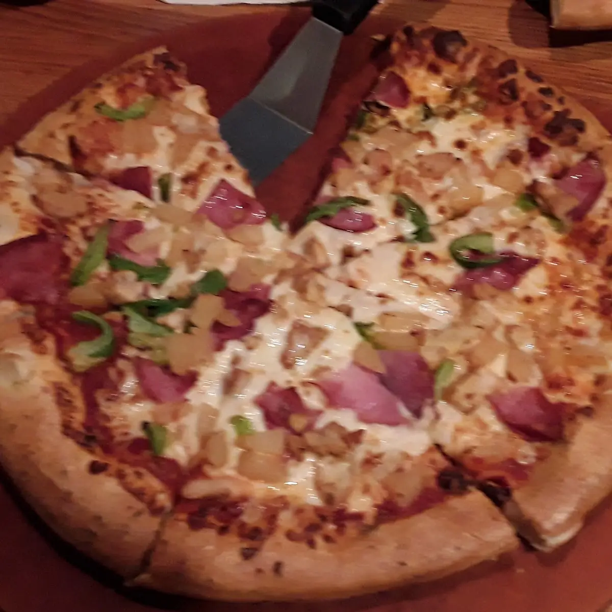 Hawaiian Chicken Parmesan Pizza