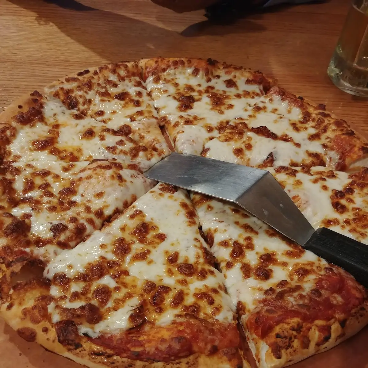 Thin Crust Cheese Pizza