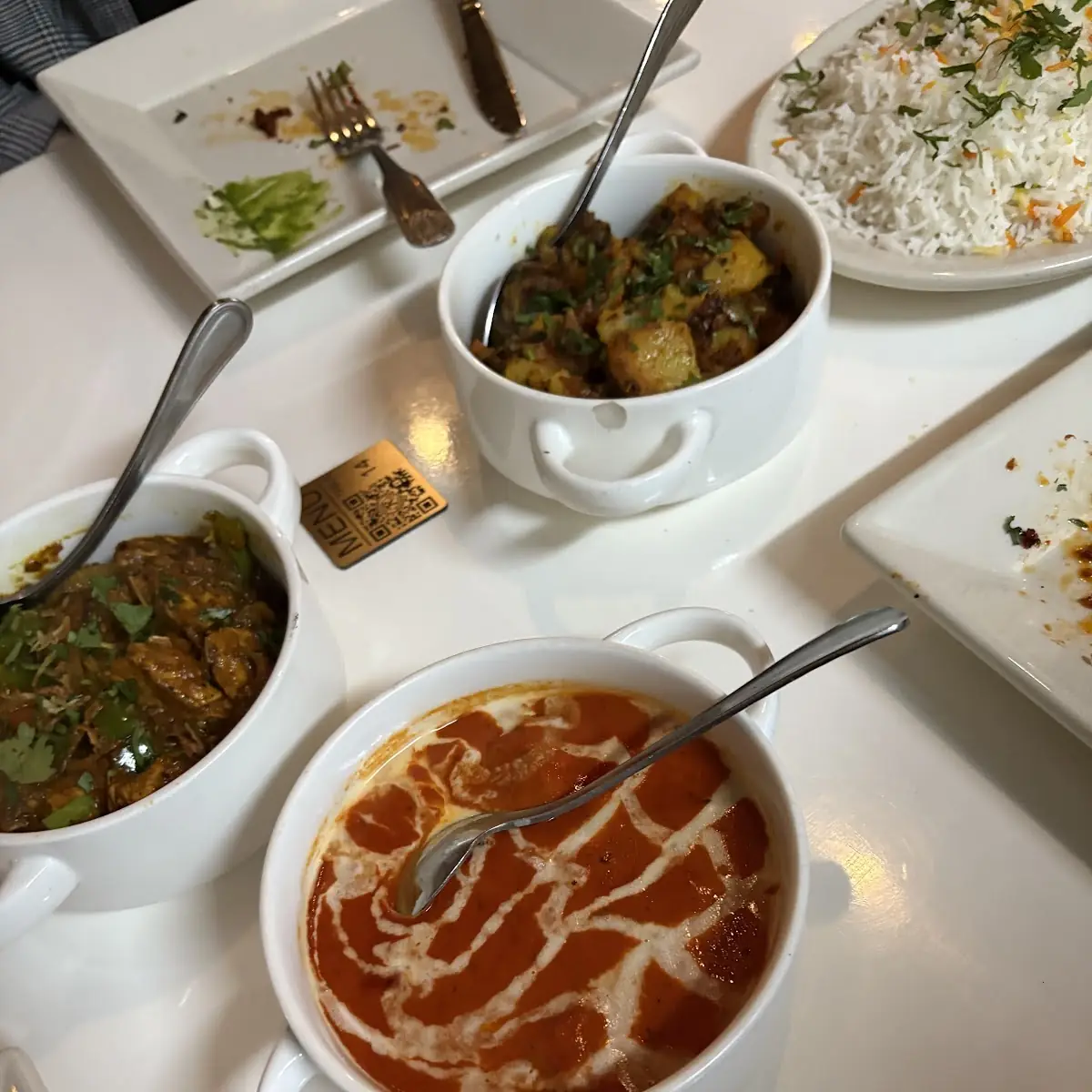 White Rice and Curries