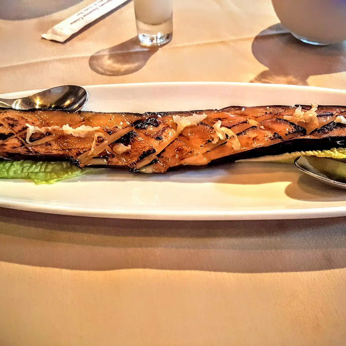 Grilled-Salmon Kama Collar