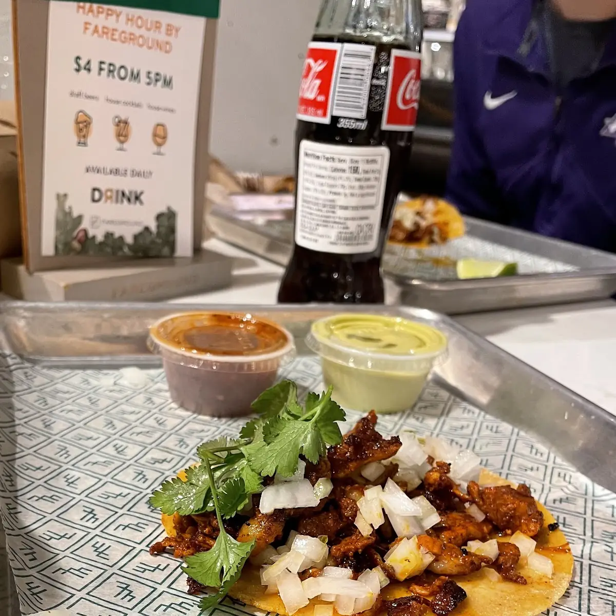 Pork Al Pastor Taco a La Carte