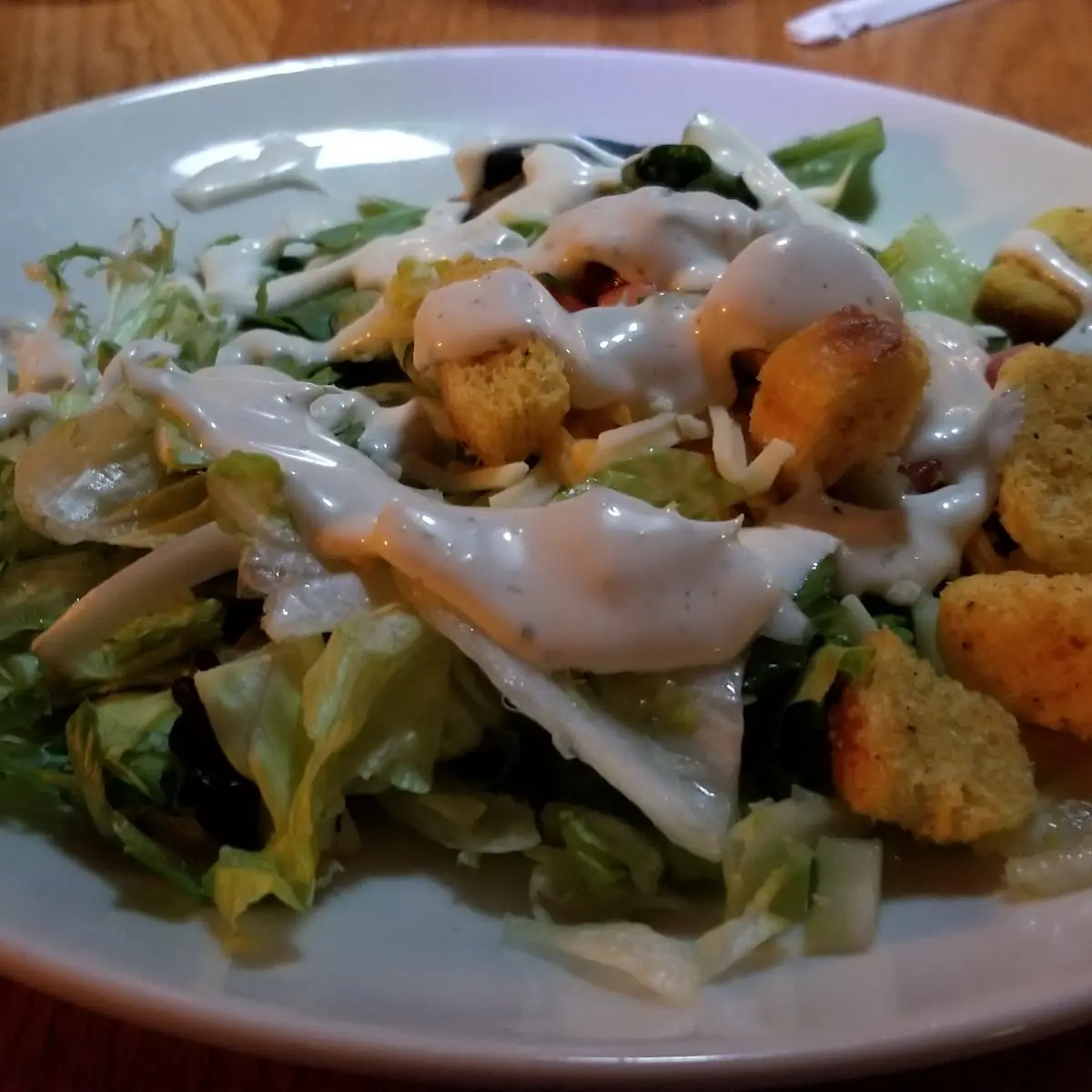 Garden Salad Ranch Dressing