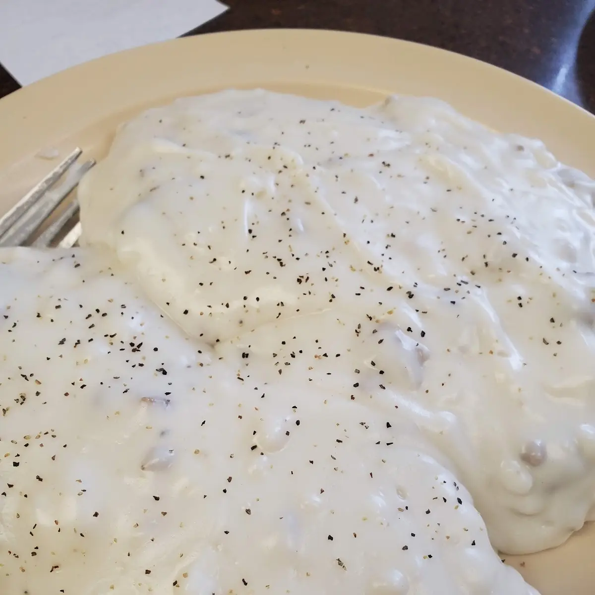 Sausage Gravy and Biscuits