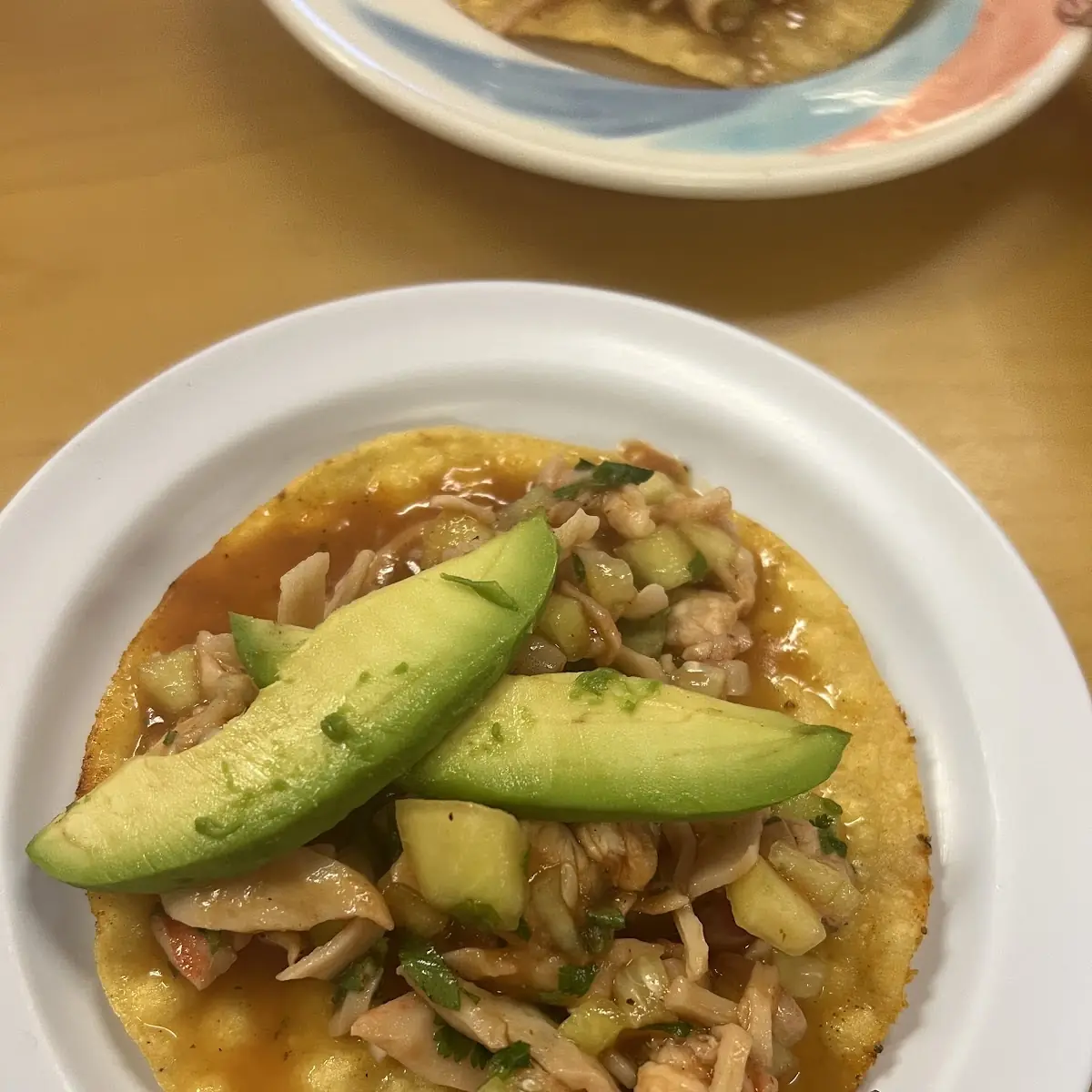 Ceviche Tostada