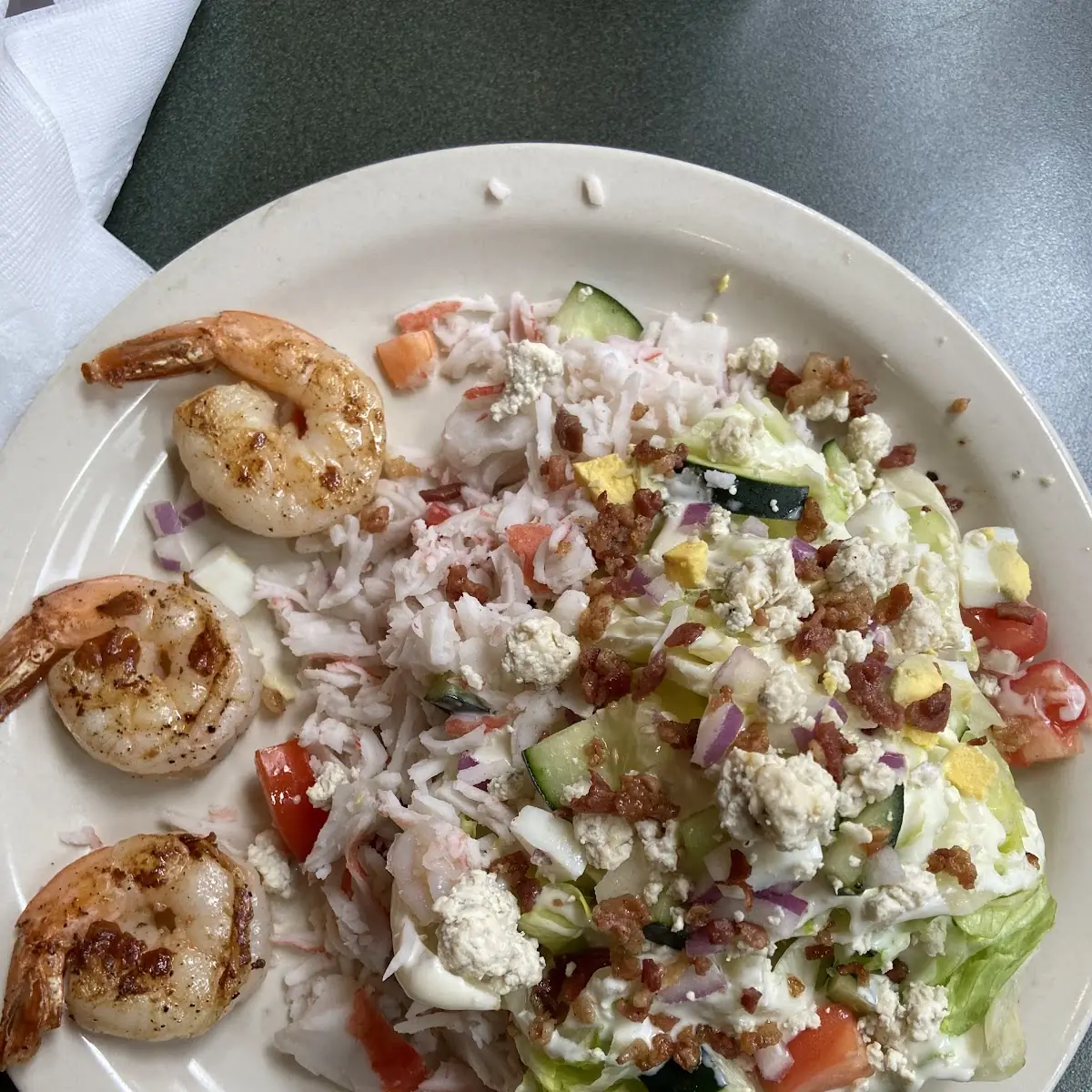 Seafood Salad Tacos