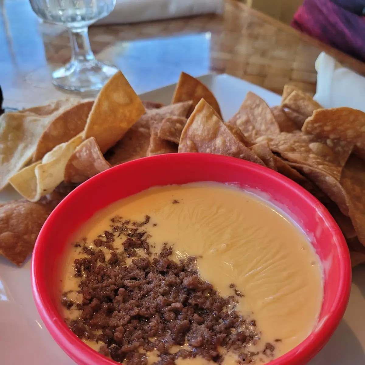 Queso Dip with Beef
