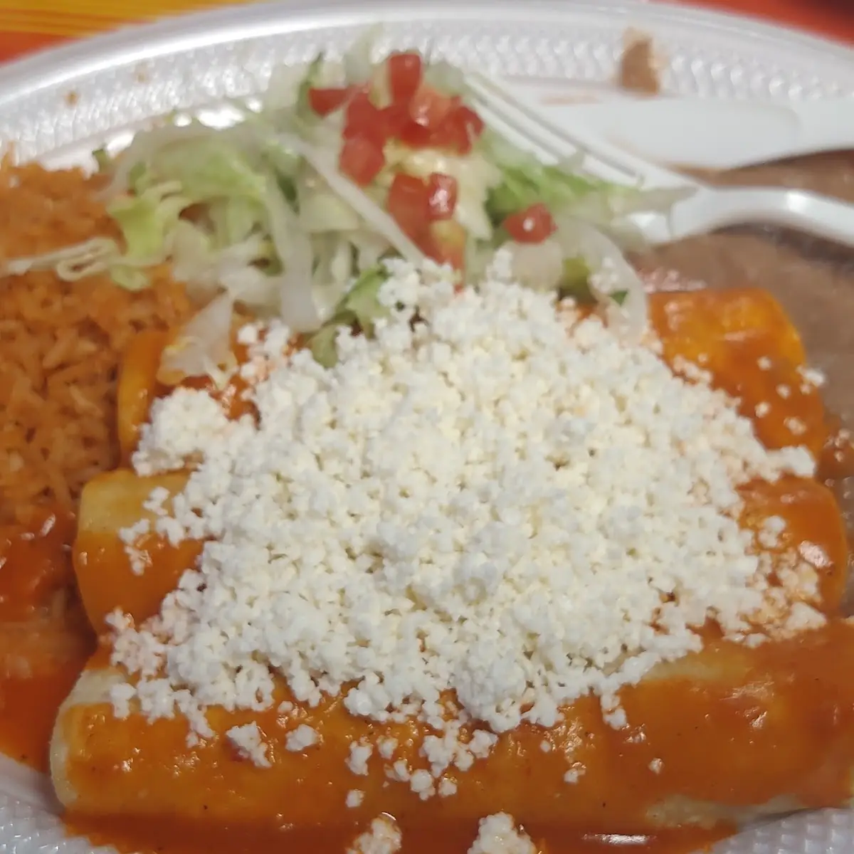 Chicken Enchiladas