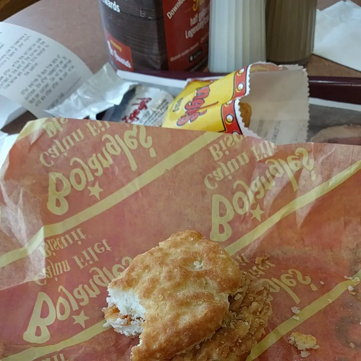 Cajun Filet Chicken Biscuit