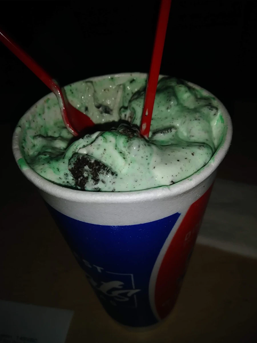 Mint Oreo Blizzard Treat