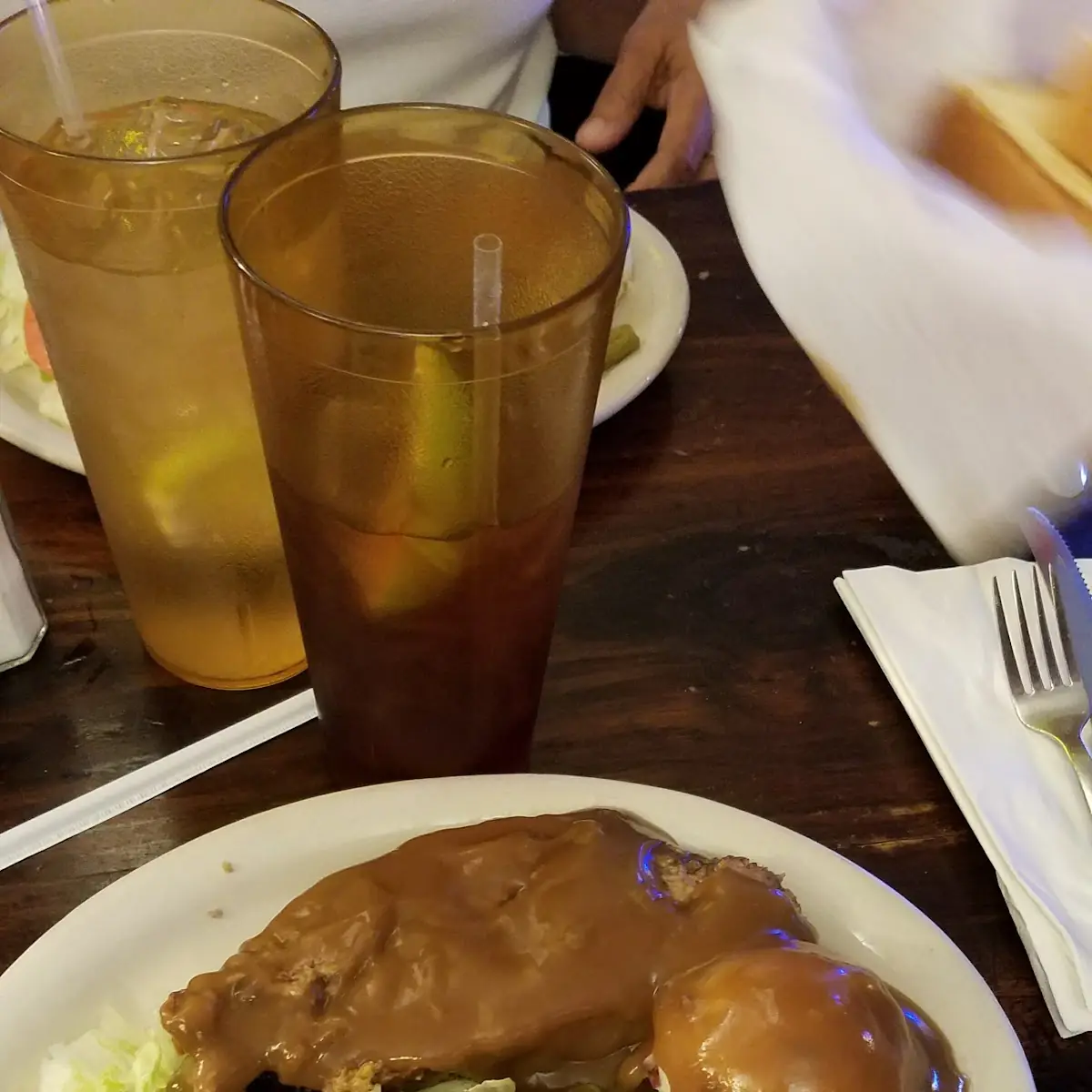 Roast Beef Mashed Potatoes and Green Beans