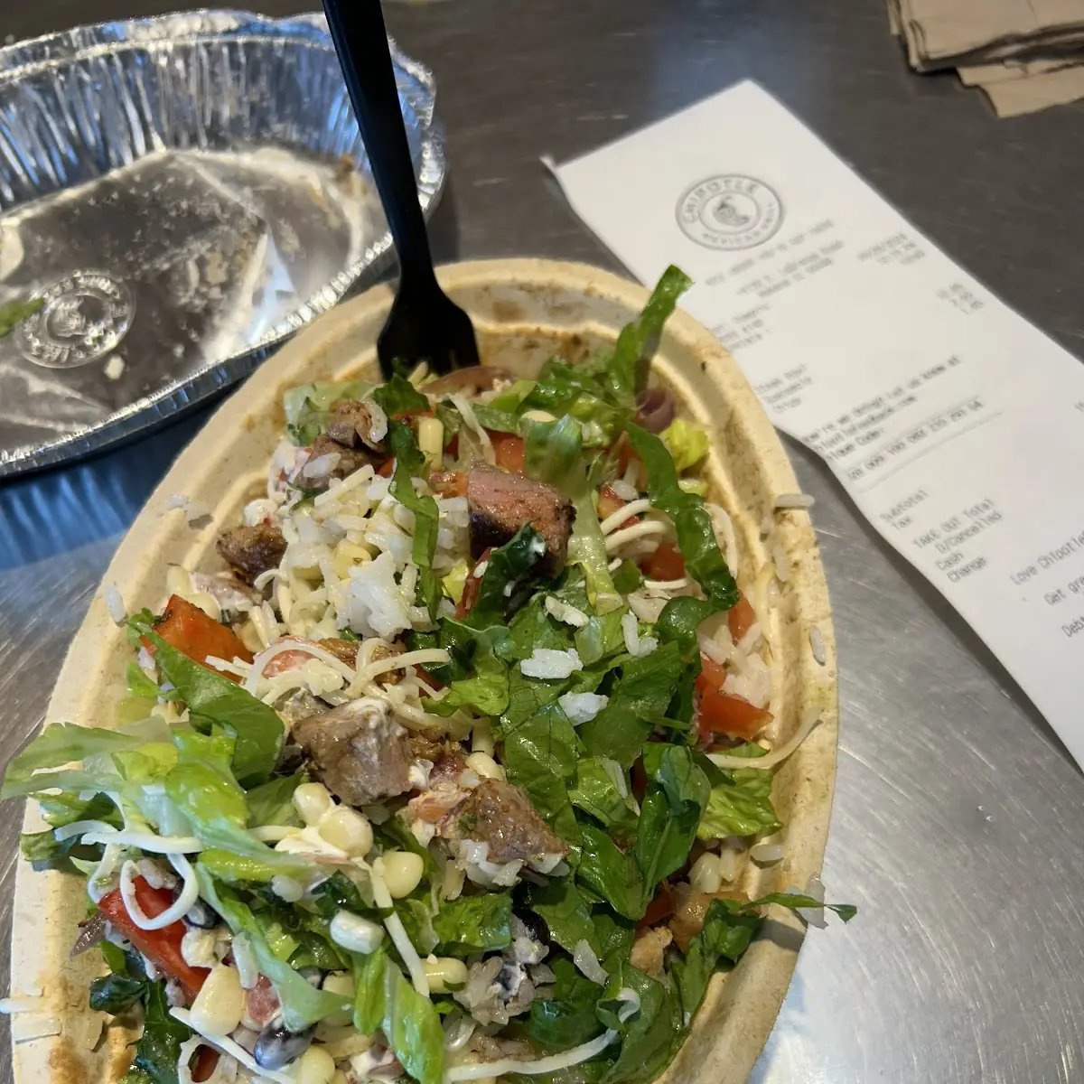 Steak and Chicken Bowl