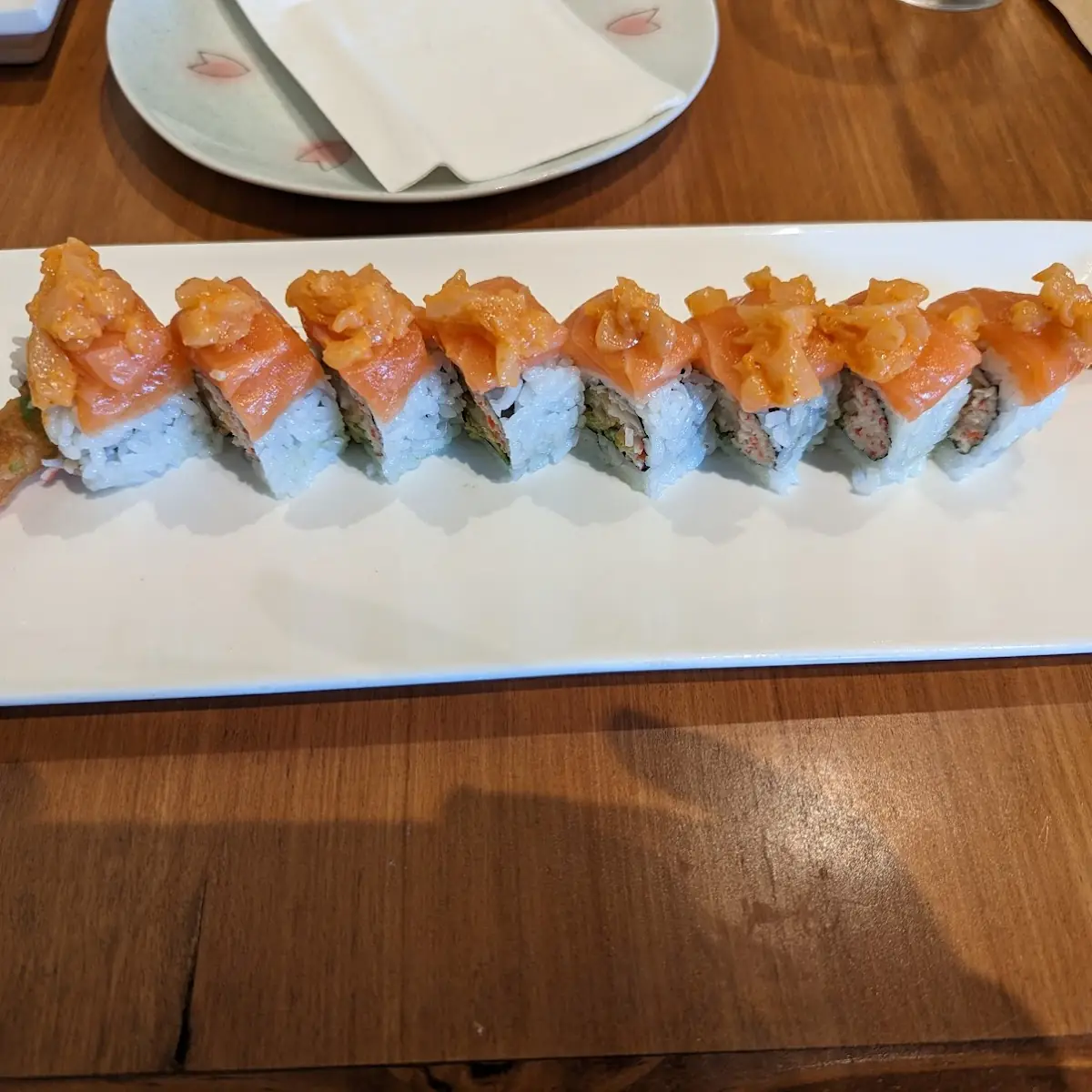 One Double Salmon Roll