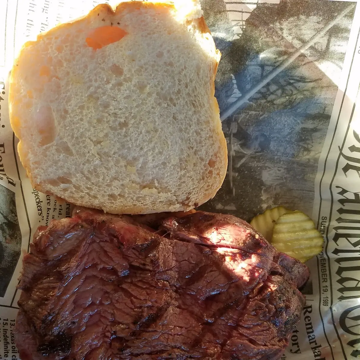 Filet Mignon Sandwich