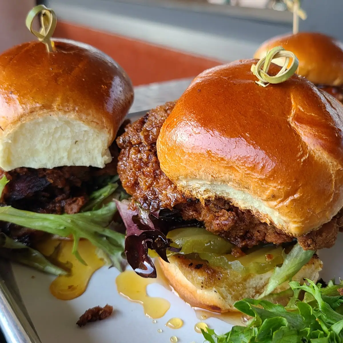 Fried Chicken Sliders