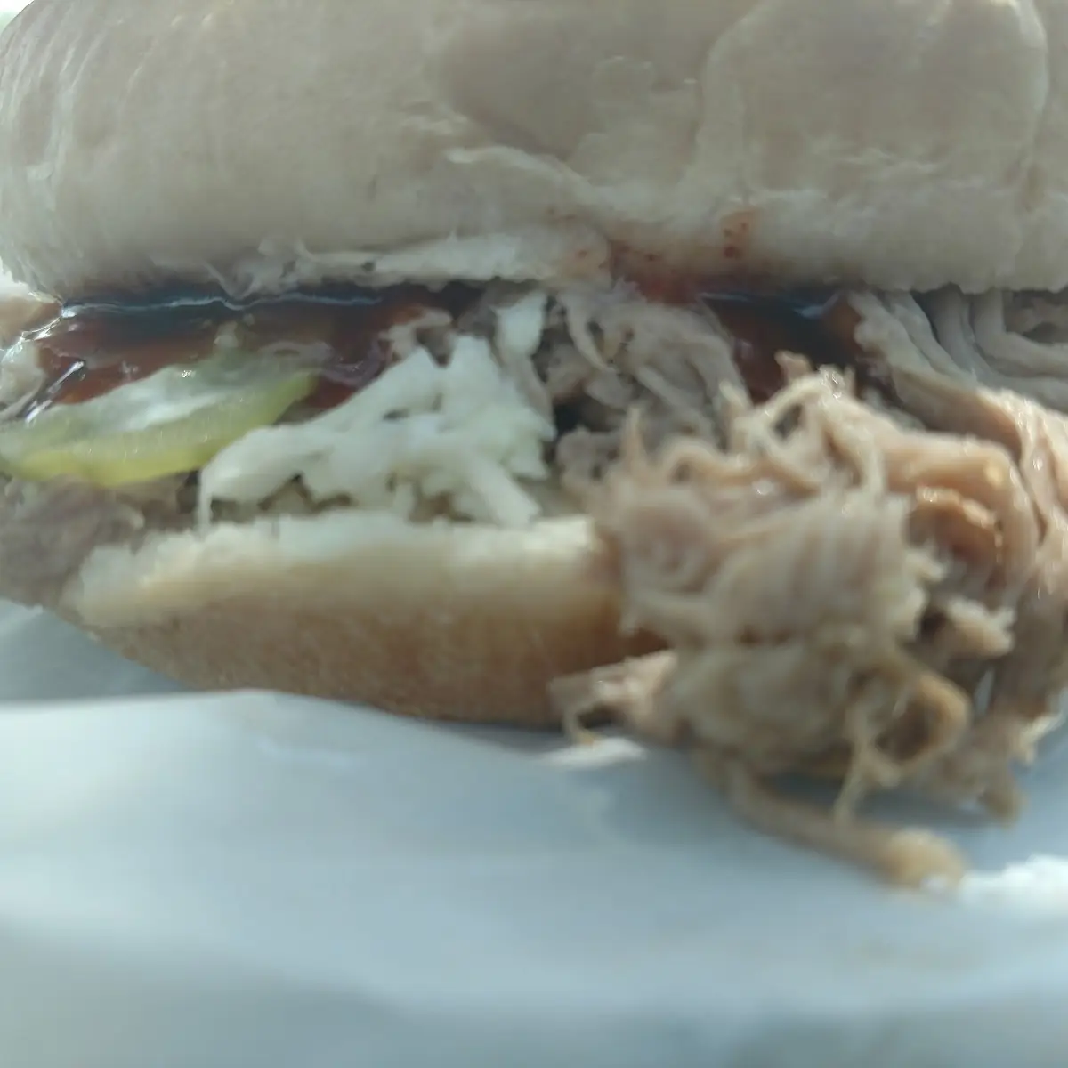 Jumbo Pulled Pork Sandwich