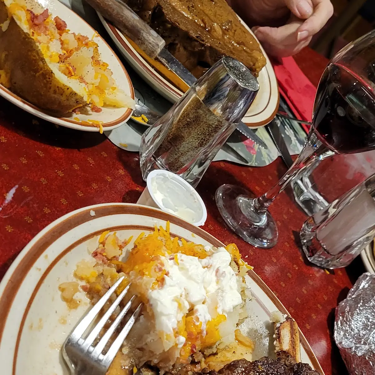 Baked Potato & Ribeye