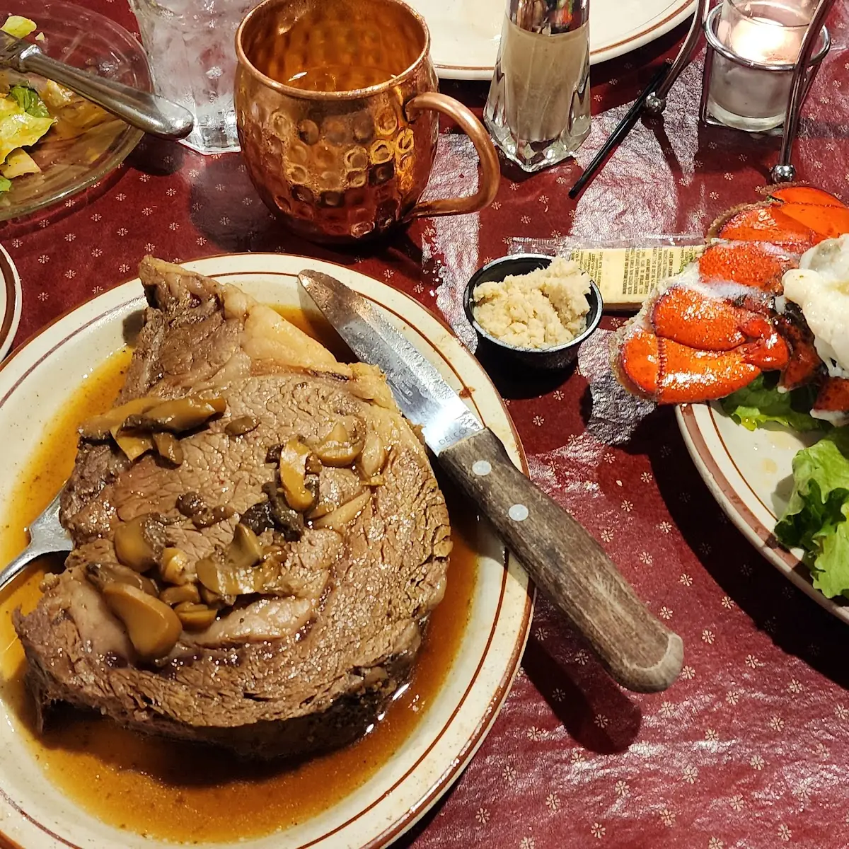 Prime Rib & Lobster Tail