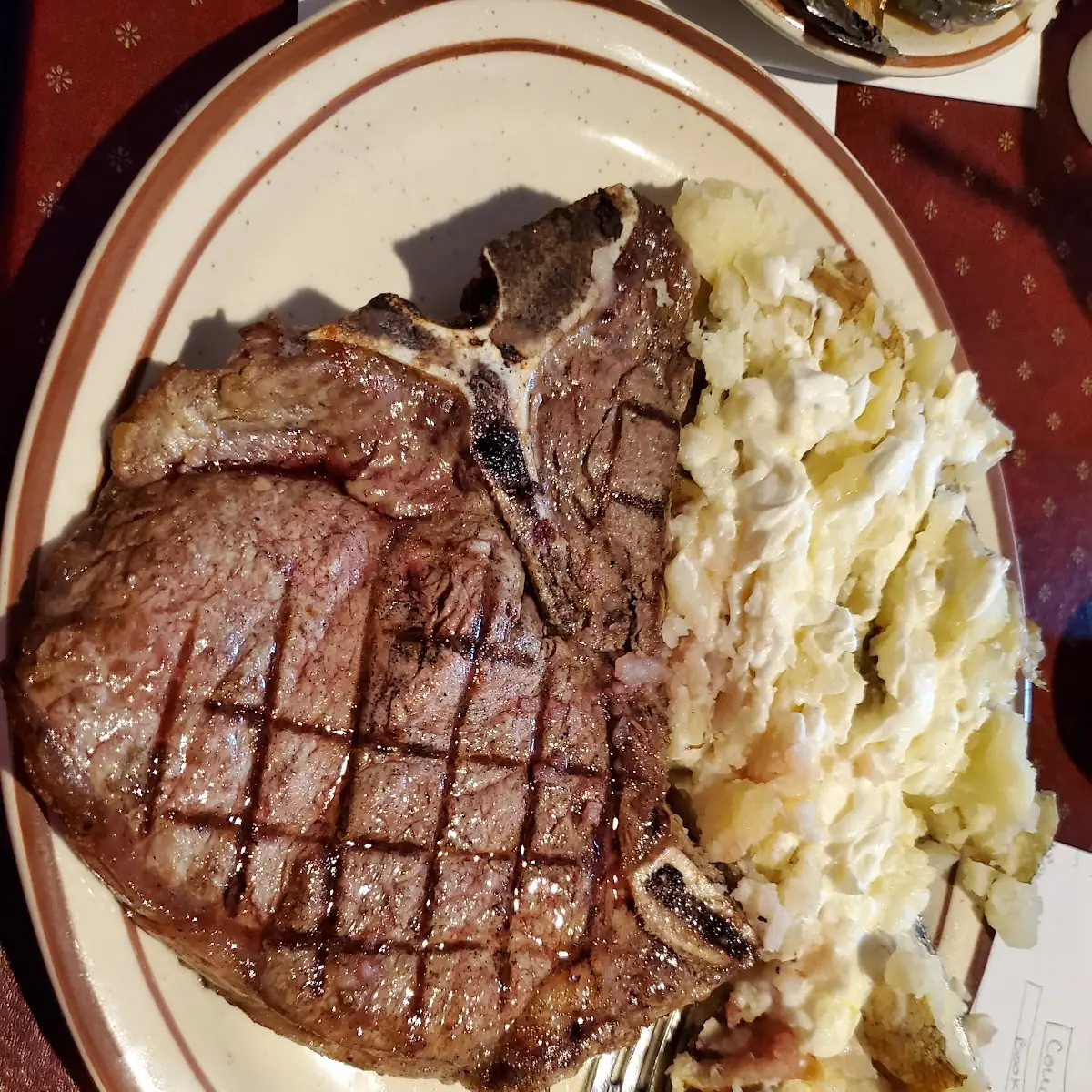 T Bone Steak Dinner
