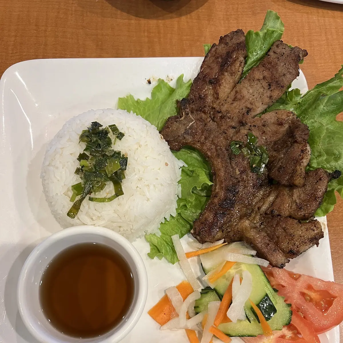 Rice with Pork Chop