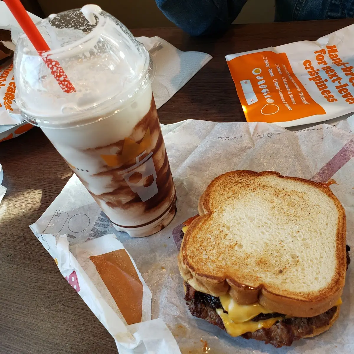 Sourdough Toast Texas Burger