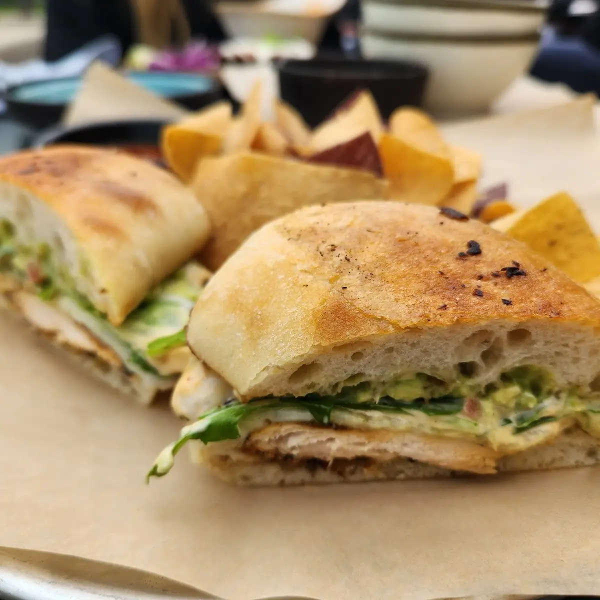 Pollo Asado Torta