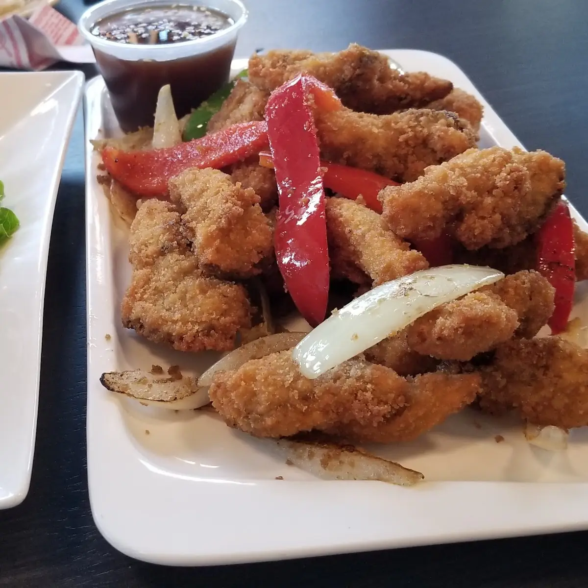 Salt and Pepper Fried Mushrooms