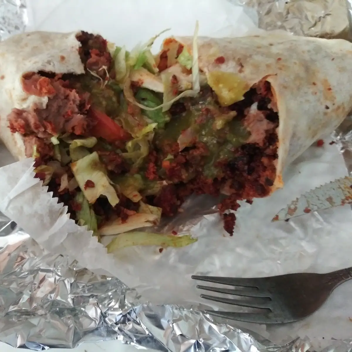 Chorizo Burrito