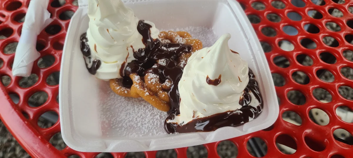 Funnel Cake Sundae