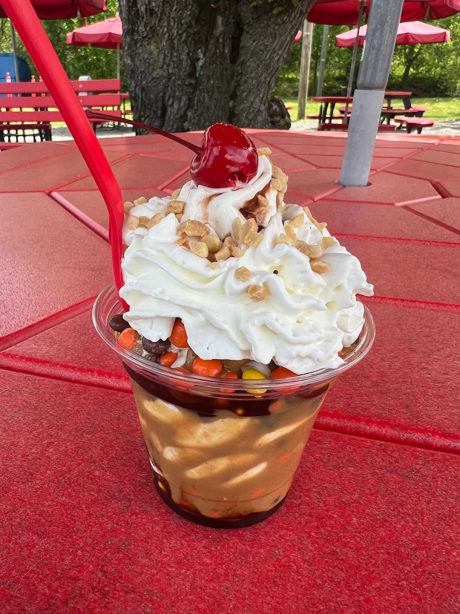 Peanut Butter Chocolate Sundae
